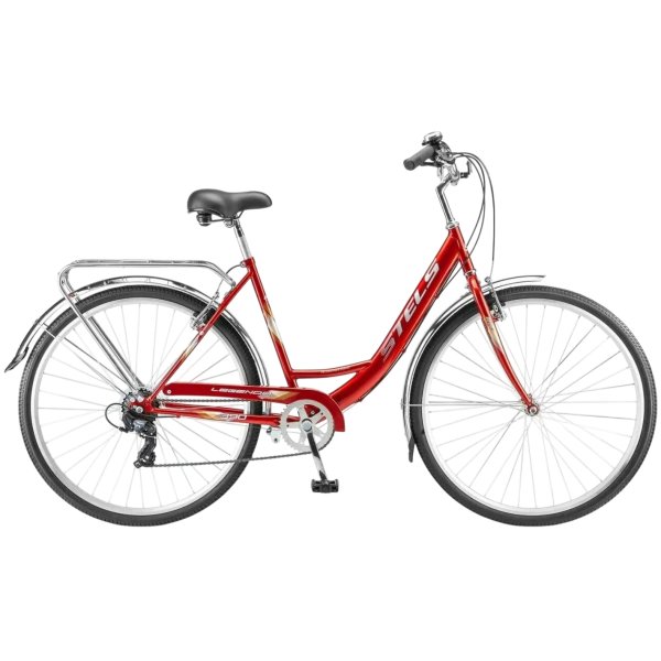 Велосипед Stels Legenda 390 28V, колесо 28, Красный, рама 20