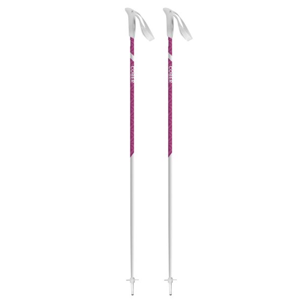 Палки горнолыжные COBER Bloom Pink 16mm (см:105)
