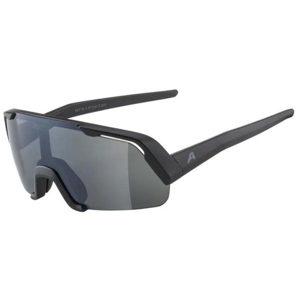 Очки солнцезащитные ALPINA Rocket Youth Black Matt/Black Mirror Cat.3