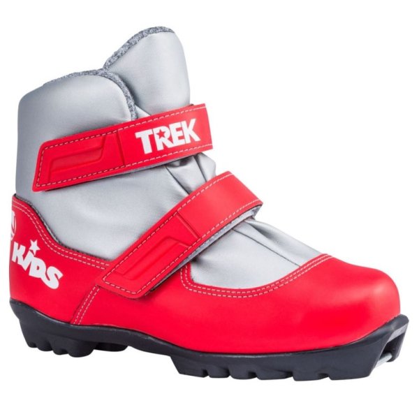 Ботинки лыжные TREK Kids 1 NNN красный (лого белый) (RU36;EU37;CM23)