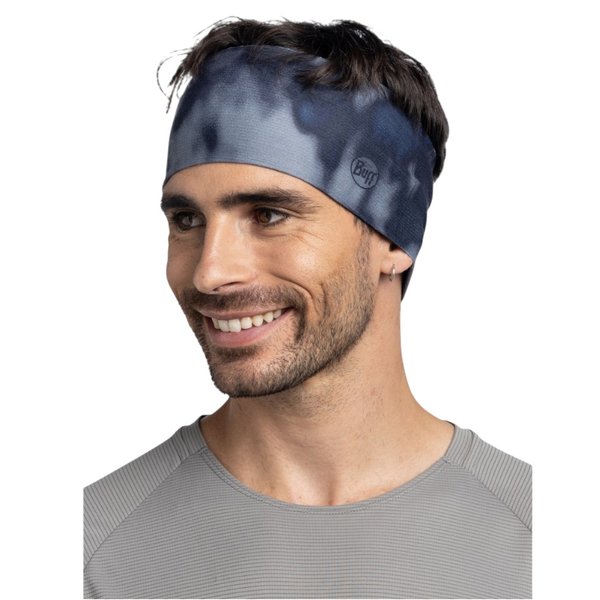 Повязка Buff Coolnet UV+ Wide Headband Mines Graphite