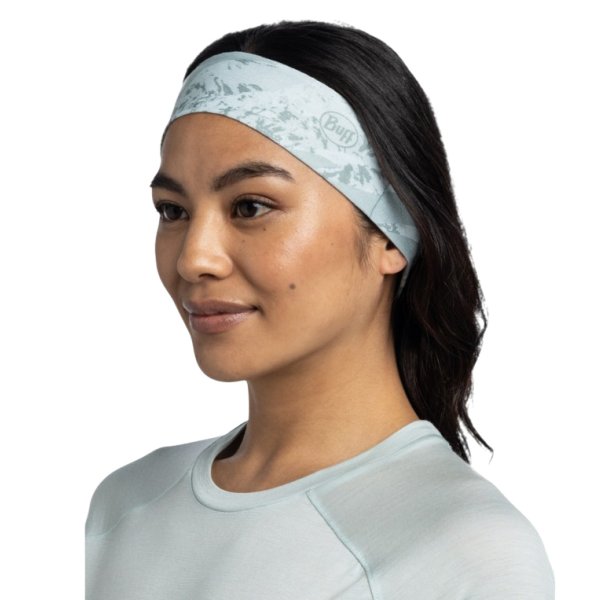 Повязка Buff Coolnet UV+ Slim Headband Eukar Seagrove Green