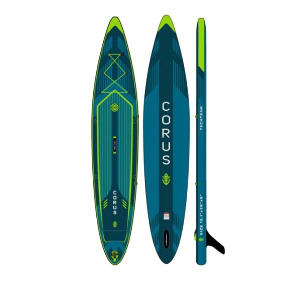 SUP доска Tech Team Corus Blue 383x72x15см (12.7ft x 33 x 6)