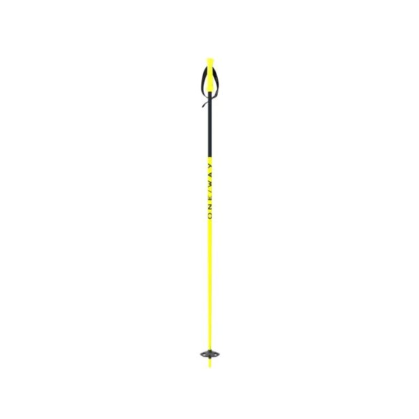 Палки горнолыжные One Way FR 16 NEON YELLOW 110 см