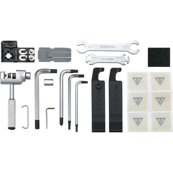 Набор инструментов TOPEAK в пластиковом ящике Survival Gear Box w/holding clamp