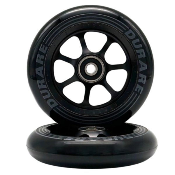 Колесо для трюкового самоката Tilt Stage III Durare Spoked 110 (2 шт.) черный/серый