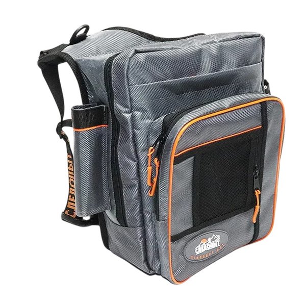 Сумка рыболовная СЛЕДОПЫТ Fishing Shoulder Bag, 40х43х10 см, цв. серый