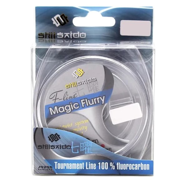 Леска флюорокарбон Shii Saido Magic Flurry Ø - 0,118мм, тест 0,99кг, 30м