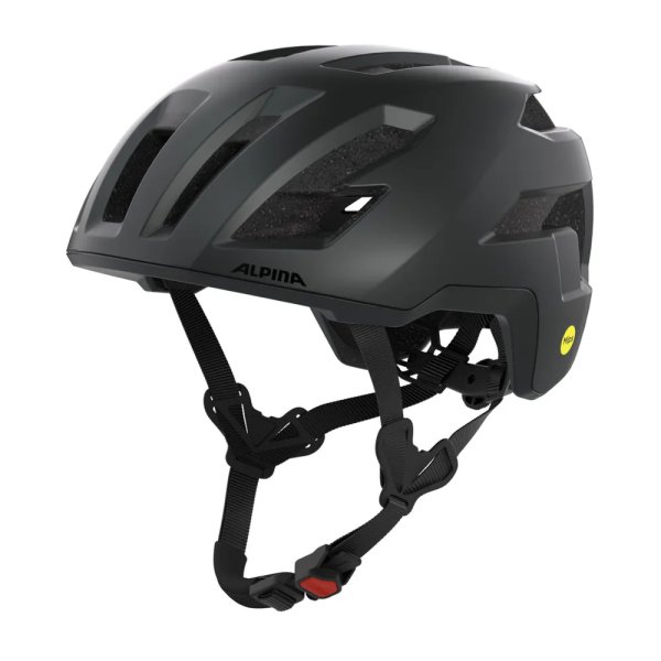Шлем велосипедный Alpina Taunus Gravel Mips Black Matt (см:59-62)