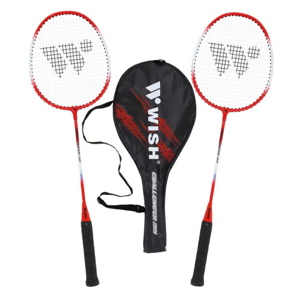 Набор для бадминтона WISH Challenger 311K (2 ракетки), красный
