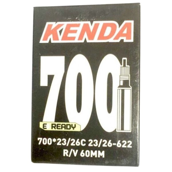 Велокамера 28 700 x 23/26C KENDA F/V-60 мм вентиль Presta (арт.516491)