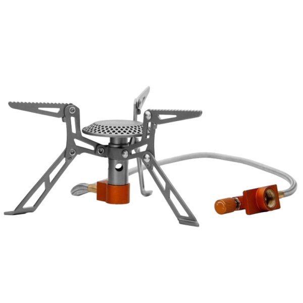 Горелка газовая Fire-Maple титановая BLADE FMS-117T, со шлангом, 2800W, 98г