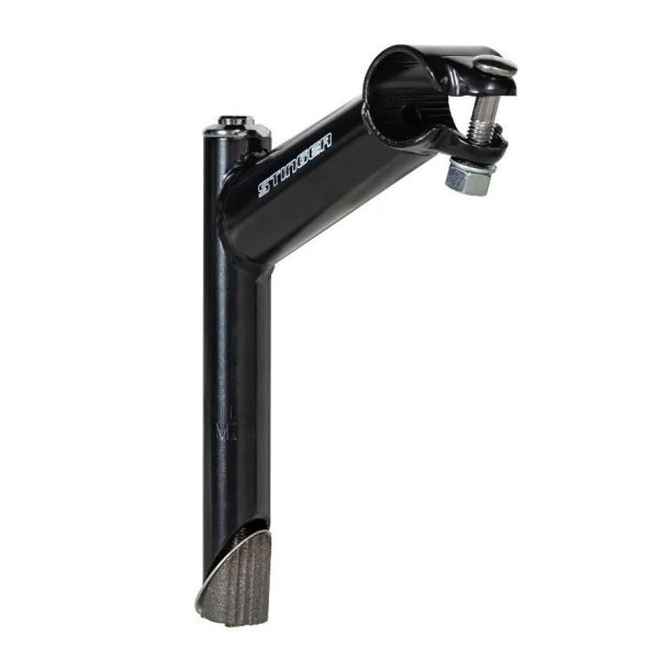 Вынос руля для резьбовой рулевой колонки Stinger JB-8603, 1 22,2*150мм черный/серебр.