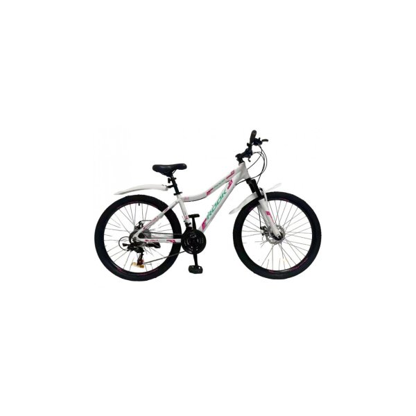 Велосипед ROOK MА260DW, колесо 26, Белый/розовый