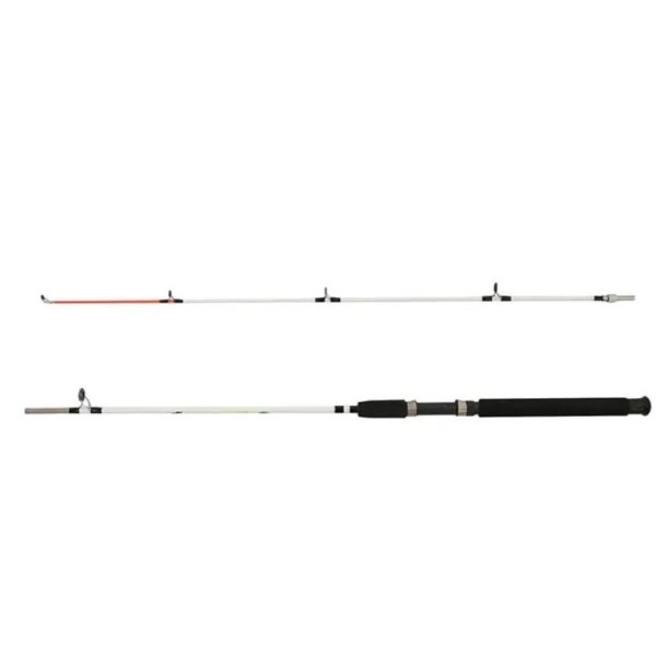 Спиннинг стеклопластиковый резьбовой VF (Crocodile) TechoSolid, 2,4 м, тест 100-250г УЦЕНКА!!!