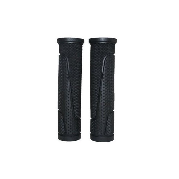 Грипсы 123 мм H64 Vinca sport, резиновые, черные