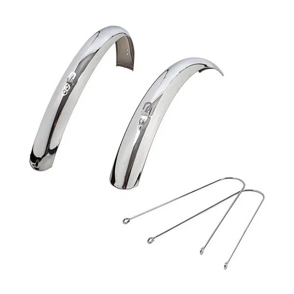 Крылья 20 сталь, серебристый