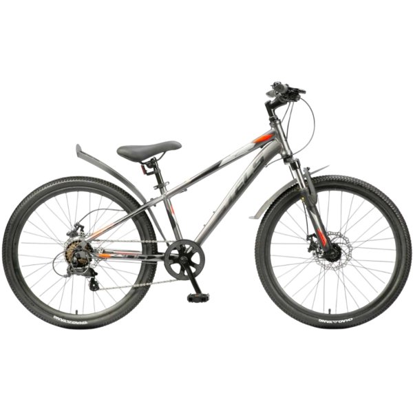 Велосипед Stels Turbo 400MD, колесо 24, Серый/красный, рама 12