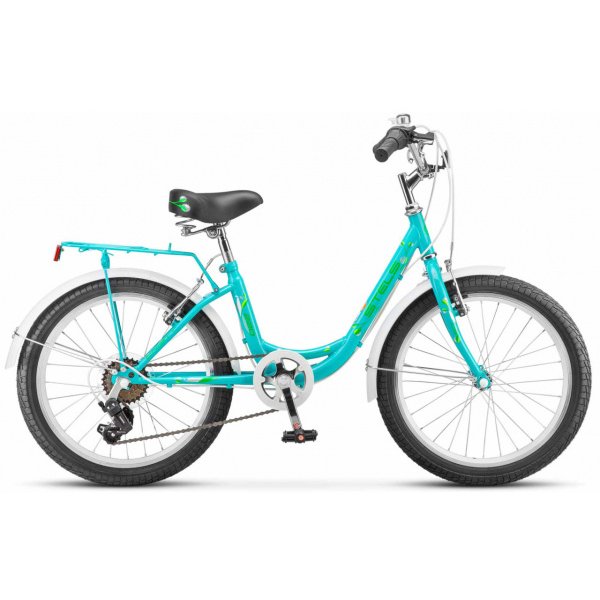 Велосипед Stels Cristy 220 V, колесо 20, Мятный, рама 12