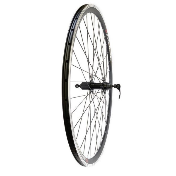 Колесо заднее 26, двойной обод, втулка под кассету, под V-Brake, промподшипники