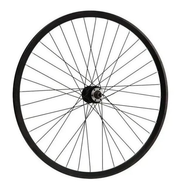 Колесо заднее 27,5, двойной обод, втулка под трещотку, под дисковый тормоз