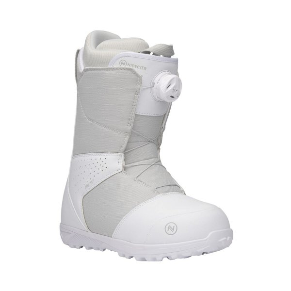 Ботинки для сноуборда NIDECKER Sierra W White/Gray (US:7)