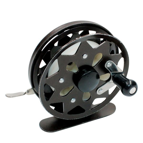 Катушка проводочная Namazu Eagle алюм., р. 6,5 см, темно-коричневая/100/