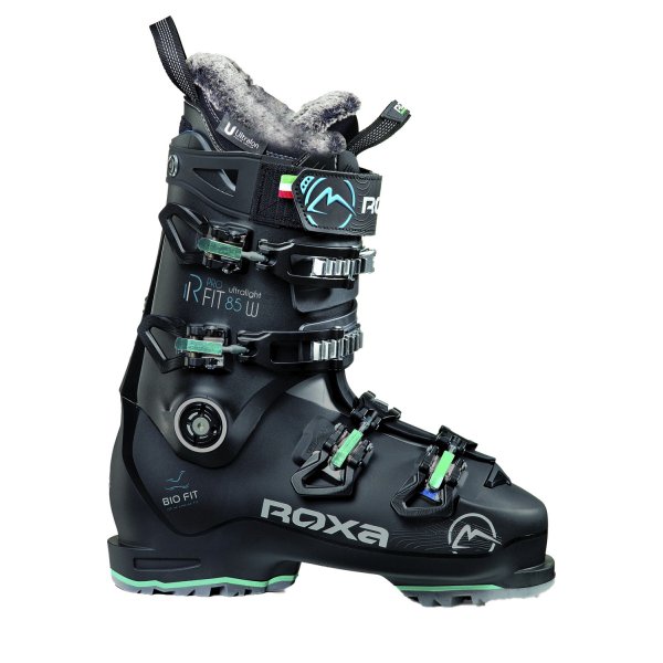 Горнолыжные ботинки ROXA Rfit Pro W 85 Gw Black/Acqua (см:24,5)