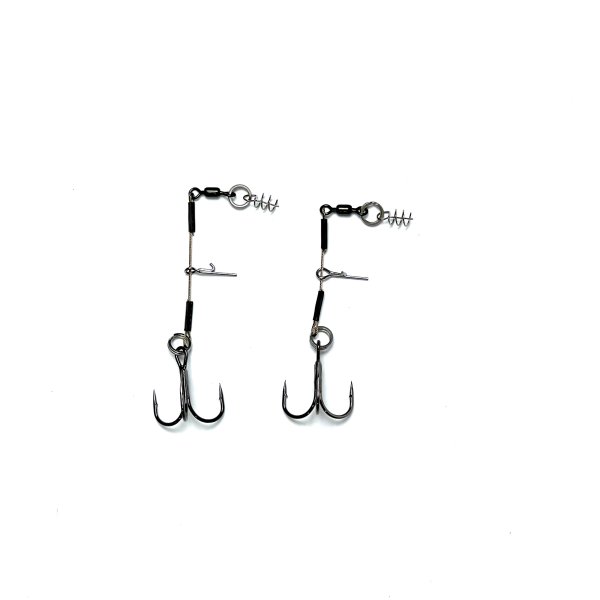 Стингеры Gurza-LEADER STINGER RIG ST-36 № 4 BC (L=6,5 и 8,5 сm) Ø 0,54 mm test 26 kg