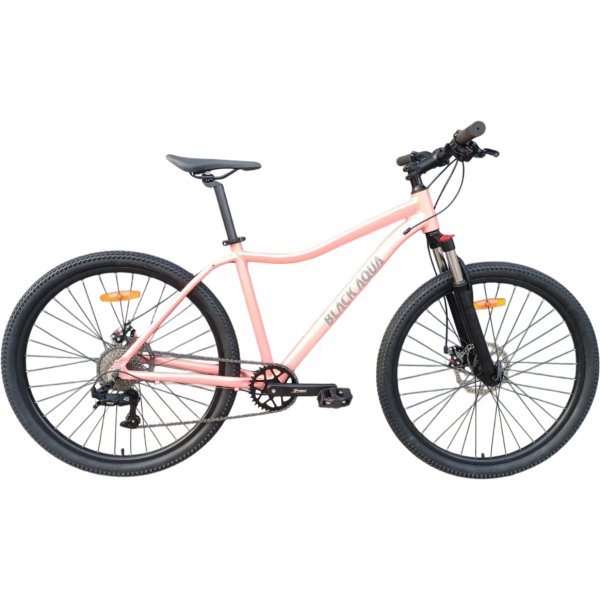 Велосипед BLACK AQUA Lady 2751 MD, колесо 27,5, персиковый, рама 16