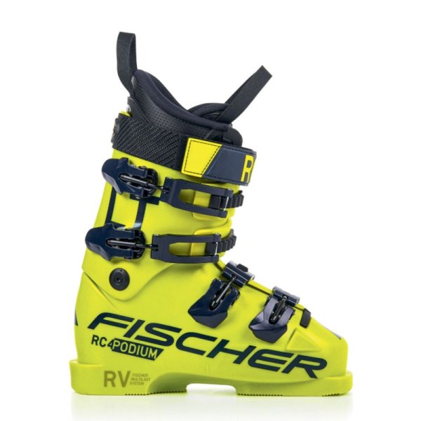 Горнолыжные ботинки FISCHER RC4 PODIUM LT 70 YELLOW/YELLOW р.23,5