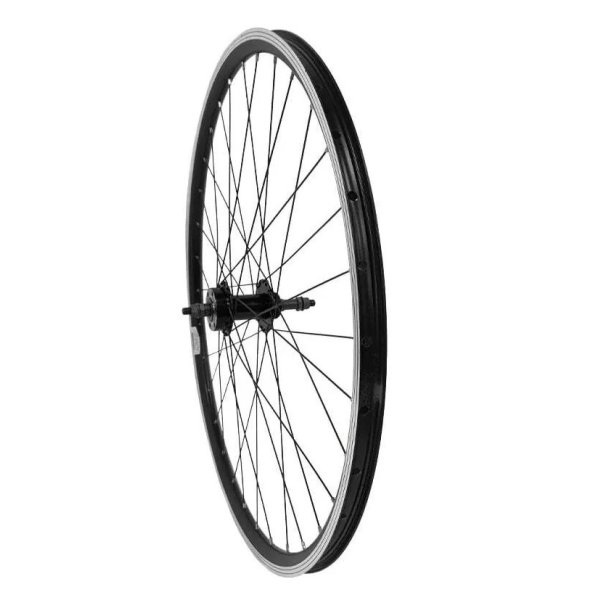 Колесо заднее 26, двойной обод, втулка под трещотку, под дисковый тормоз, промподшипники