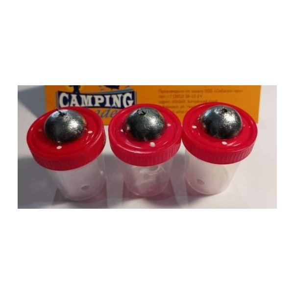 Кормушка для снасти КОМБАЙН ОСНАЩЕННЫЙ CAMPING Trade (комплект Зшт)