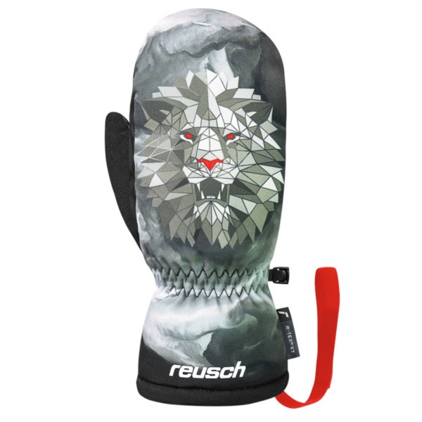Перчатки REUSCH Carter R-Tex XT Junior Mitten Black/Silver/Fluo Red (дюйм:4)