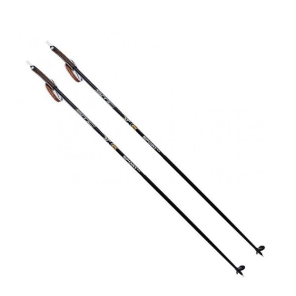 Палки лыжные гибридные STC Sport 35% Карбон (135см)