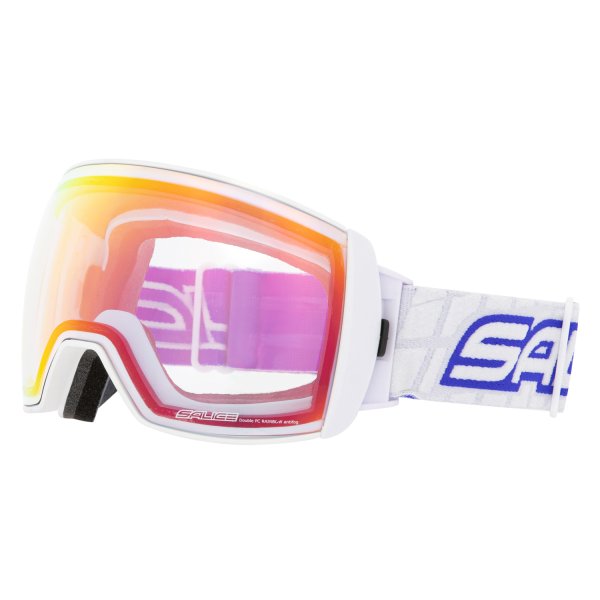 Очки горнолыжные Salice 605DARWF White-Blue/Darw Clear S1, S2