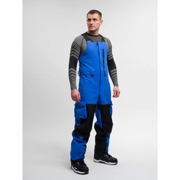 Полукомбинезон горнолыжный SAIMAA, мужской, синий (XL)