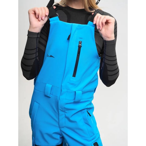 Полукомбинезон горнолыжный SAIMAA, женский, голубой (L)