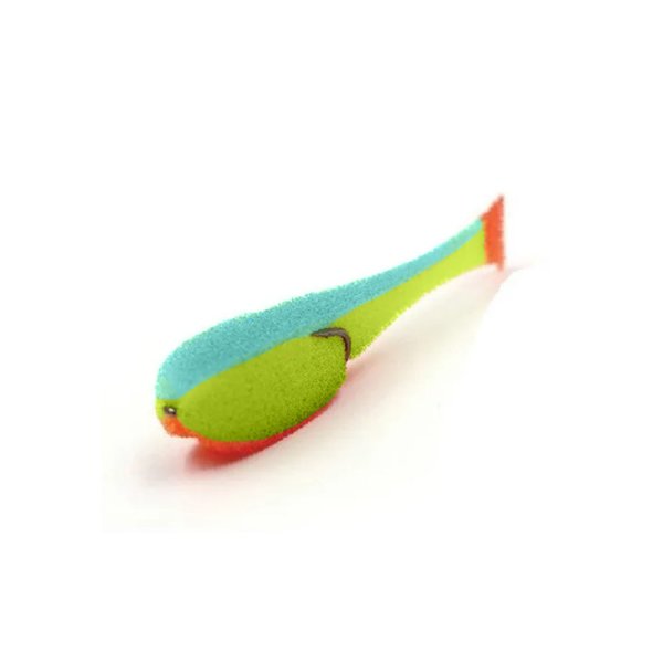 Поролоновая рыбка YAMAN на двойнике, р. 140 мм, цвет 26 UV (5 шт.)