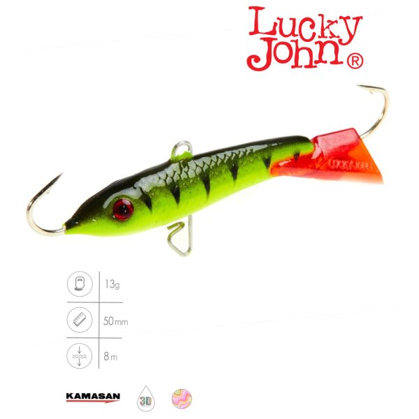 Балансир Lucky John CLASSIC 5, цвет 31RT, 5см, 13 гр.