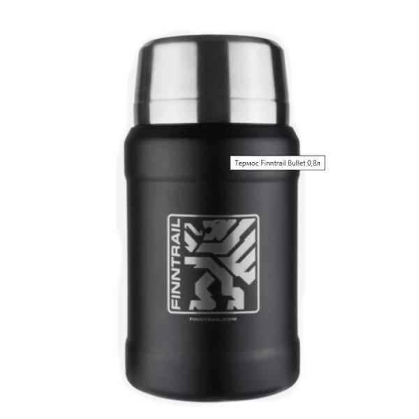 Термос Finntrail Bullet Graphite (0,8L)