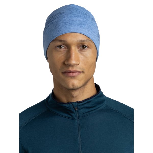 Шапка Buff Dryflx Hat Solid Washed Blue