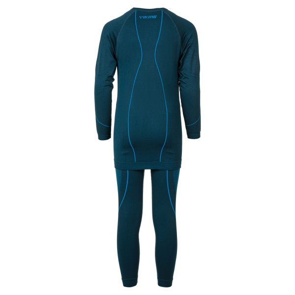Комплект термобелья VIKING Skido Kids Navy Blue (Рост:116-128)