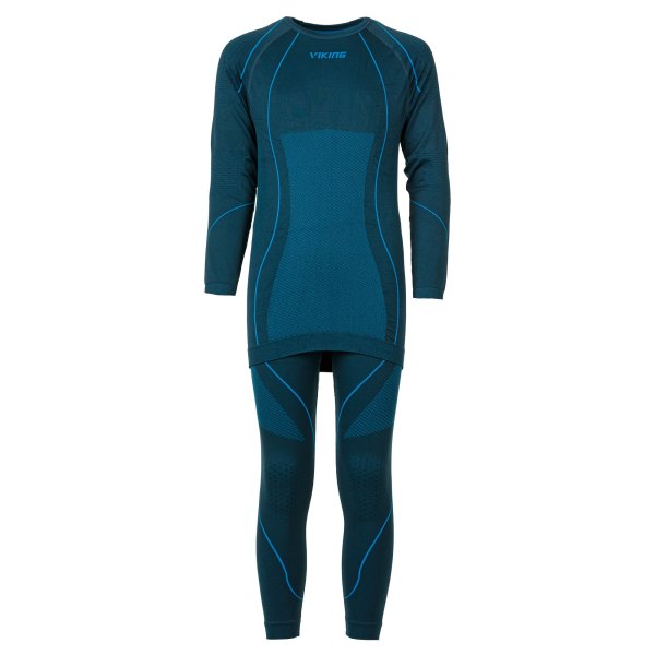 Комплект термобелья VIKING Skido Kids Navy Blue (Рост:116-128)