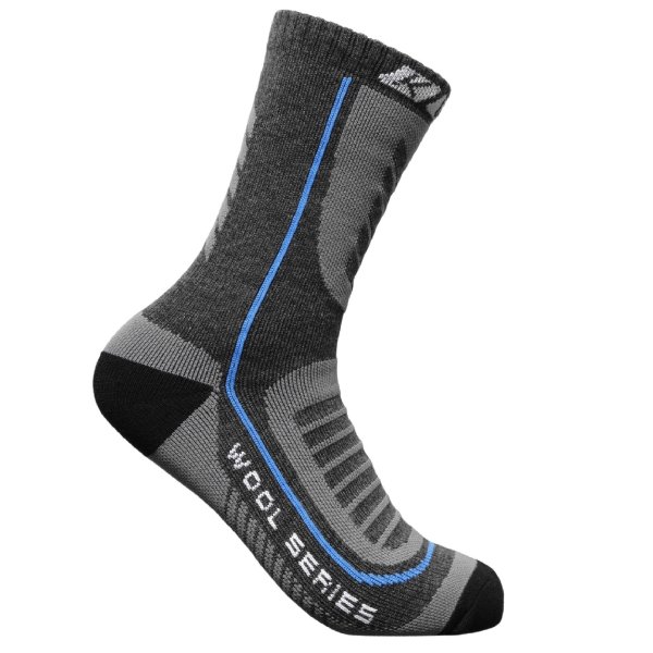 Носки KV+ Socks NORDIC STEP WOOL grey/blue (40-43)