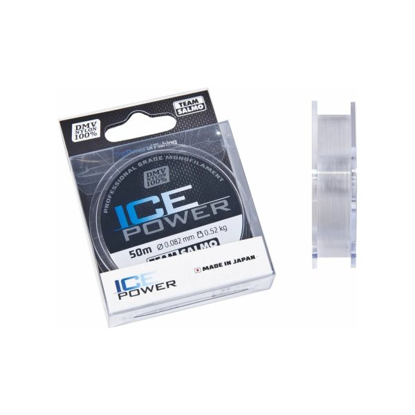 Леска Team Salmo ICE POWER 0,082 мм, 0,521кг, 50м