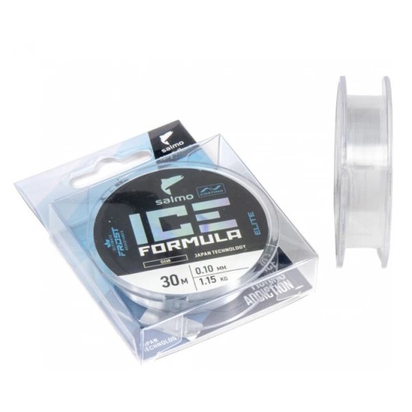 Леска Salmo Elite ICE FORMULA Clear 0,20мм, 3,75кг, 30м 