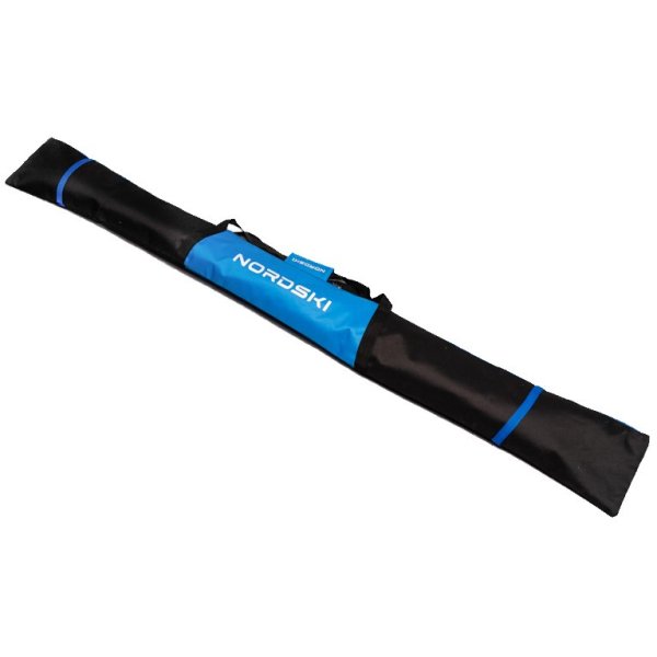 Чехол для лыж Nordski 195 см 1 пара.Black/Blue(one size)