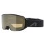 Маска горнолыжная ALPINA Nakiska Q-Lite Black Matt/Q-Lite Gold S2 (US:M)