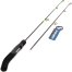 Удочка зимняя Frostbite DUO 65MH/H, штекерная, карбон+стеклопластик